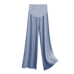 Maternity Wide-leg Casual Trousers