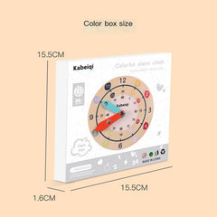 Wooden Play Clock for Early Learning