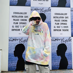 Tie-Dye Smiley Face Hoodies