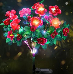 Azalea Flowers LED Garden Lights