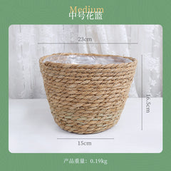 Creative Woven Rattan Flower Basket