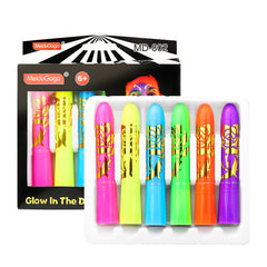 Glow-in-the-Dark Face Paint Crayon Set