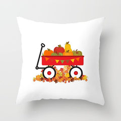 Autumn Pumpkin Pillow Cushion Cover