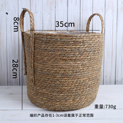 Creative Woven Rattan Flower Basket
