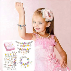 Kids' Ocean-Themed Charm Bracelet Set