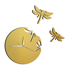 DIY Acrylic Dragonfly Wall Clock