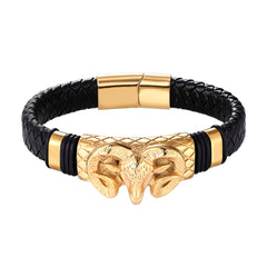 Constellation Stainless Steel Braided Bracelet
