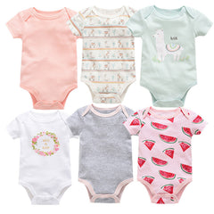 Baby Clothes 6-Piece Cotton Summer Set