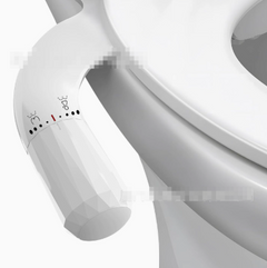 Ultra-Thin Battery-Free Bidet w/ Dual Nozzles