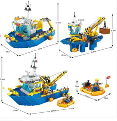Marine Ship Building Blocks
