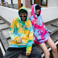 Tie-Dye Smiley Face Hoodies