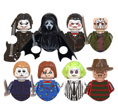 Halloween Horror Mini-Figures Building Set
