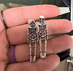 Halloween Spooky Skeleton Earrings