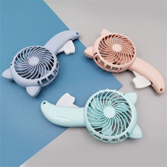 Lovely Cat Hand Press Mini Fan