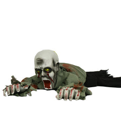 Haunted House Crawling Ghoul with Sound & Light