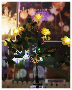 Azalea Flowers LED Garden Lights