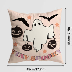 Halloween Spooky Pumpkin Pillow Cover