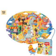 Multi-Shaped Jigsaw Puzzle