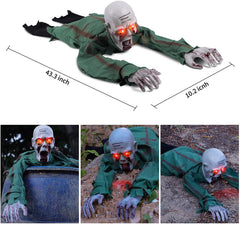 Haunted House Crawling Ghoul with Sound & Light