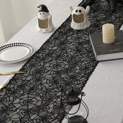Day of the Dead Lace Table Flag Decoration