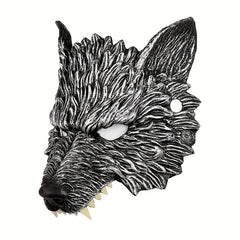 Halloween Wolf Half Mask
