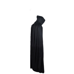 Adult Grim Reaper Black Cloak Costume Set