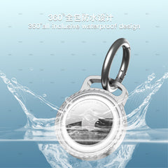 AirTag Metal Protective Case with Keychain
