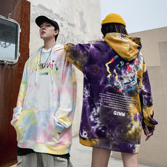 Tie-Dye Smiley Face Hoodies