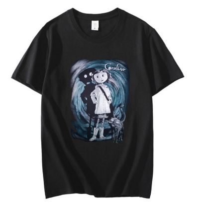Coraline T-Shirt by Tim Burton and Neil Gaiman