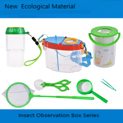Transparent Insect Observation Bucket Kits