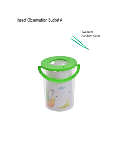 Transparent Insect Observation Bucket Kits