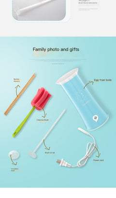 Automatic Egg Roll Maker & Mini Steamer Machine