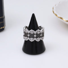 Gold-plated Ginkgo Leaf Ring