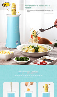 Automatic Egg Roll Maker & Mini Steamer Machine