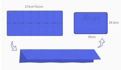 Foldable Yoga Mat - UGA Fitness Mat