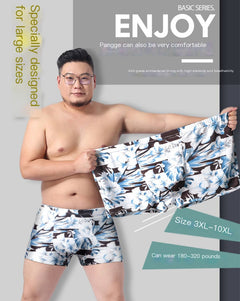 Breathable Boxer Shorts w/ Fashion Print