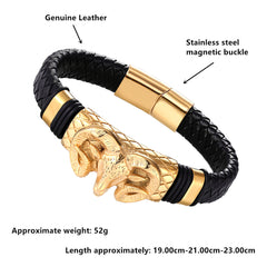 Constellation Stainless Steel Braided Bracelet