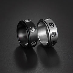 Stainless Steel Turning Decompression Ring