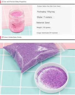 100g Non-Water Soluble Magic Sand for Kids