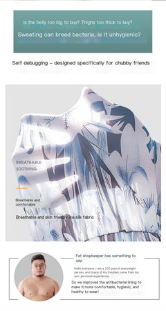 Breathable Boxer Shorts w/ Fashion Print