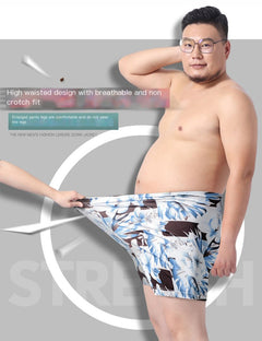 Breathable Boxer Shorts w/ Fashion Print