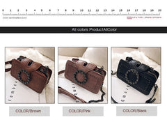 Trendy Sequin Handbag w/ Strap