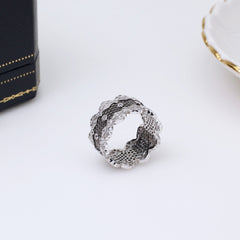 Gold-plated Ginkgo Leaf Ring