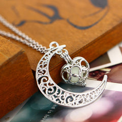 Glow-in-the-Dark Moon Necklace