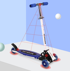 Kids Foldable 3 Wheel Scooter