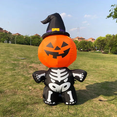 Halloween Pumpkin Skull Small Ghost Inflatable