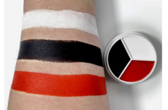 Three-Color Water-Based Face Painting Makeup Kit