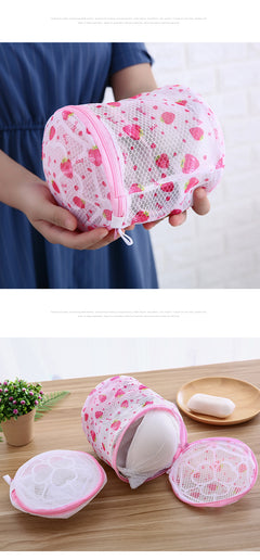 Printed Bra Care Laundry Bag for Underwear Storage