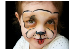 Three-Color Water-Based Face Painting Makeup Kit