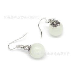 Glow-in-the-Dark Pearl Earrings